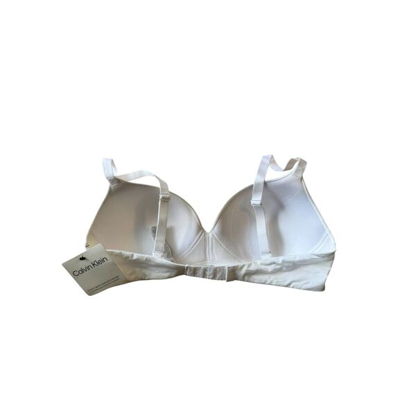 Calvin Klein White Lightly Lined Bra | Size Medium | NWT $42 MSRP - Picture 4 of 4